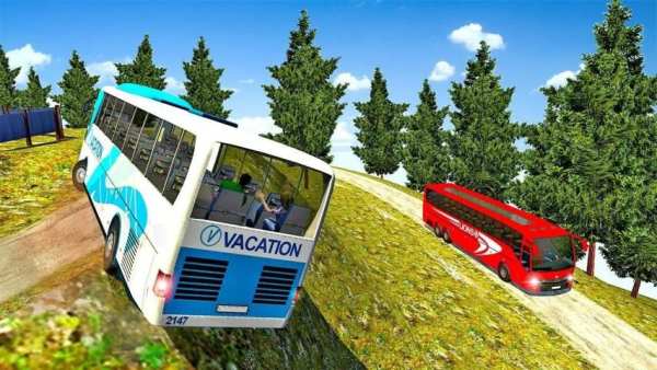 बिना सड़क के बस चालन खेलों 2019 - Offroad Bus 2019 स्क्रीनशॉट 2