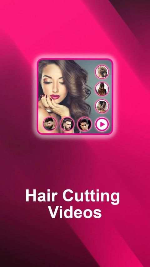 Hair Cutting Video (Girls/Men) screenshot 6