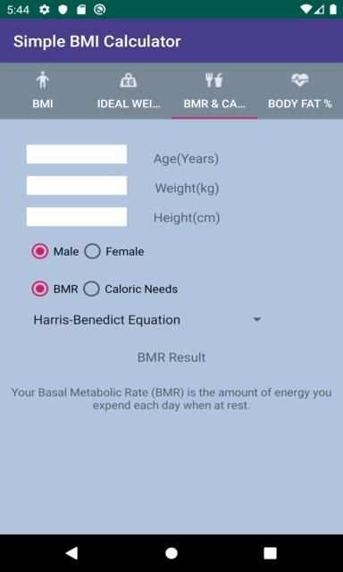 Simple BMI Calculator screenshot 5