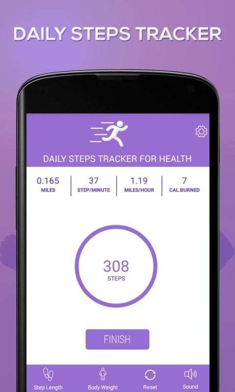 Daily Steps Tracker स्क्रीनशॉट 3