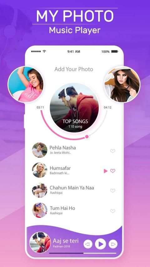 My Photo Music Player स्क्रीनशॉट 3