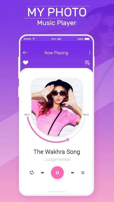 My Photo Music Player स्क्रीनशॉट 1