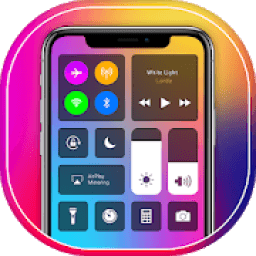 ikon iphone X Launcher, OS 12 iLauncher &amp; ControlCenter