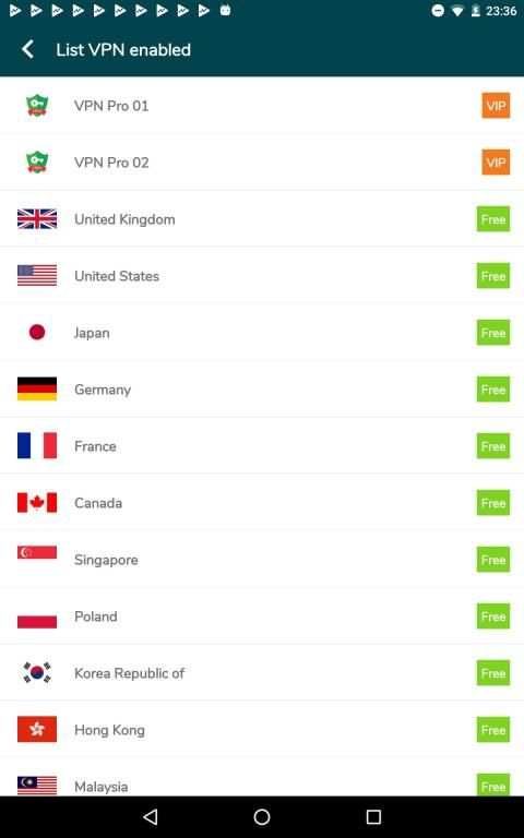 Free VPN And Fast Connect - Hide your ip screenshot 1