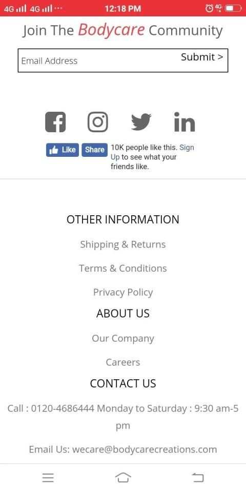 Bodycare - Shop Lingerie-Activewear-Men Innerwear screenshot 3