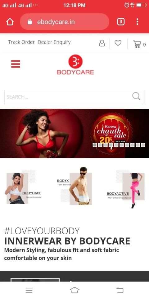 Bodycare - Shop Lingerie-Activewear-Men Innerwear screenshot 7