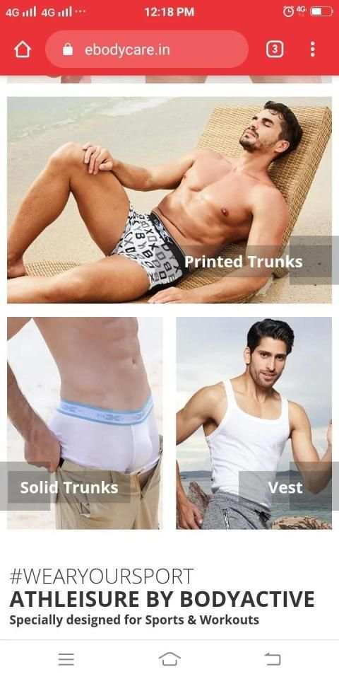 Bodycare - Shop Lingerie-Activewear-Men Innerwear screenshot 5