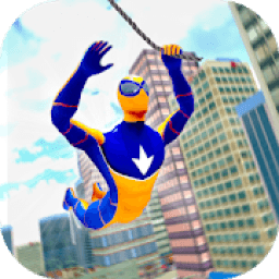 Spider Hero Gangster Game - Crime City Rope Hero आइकन