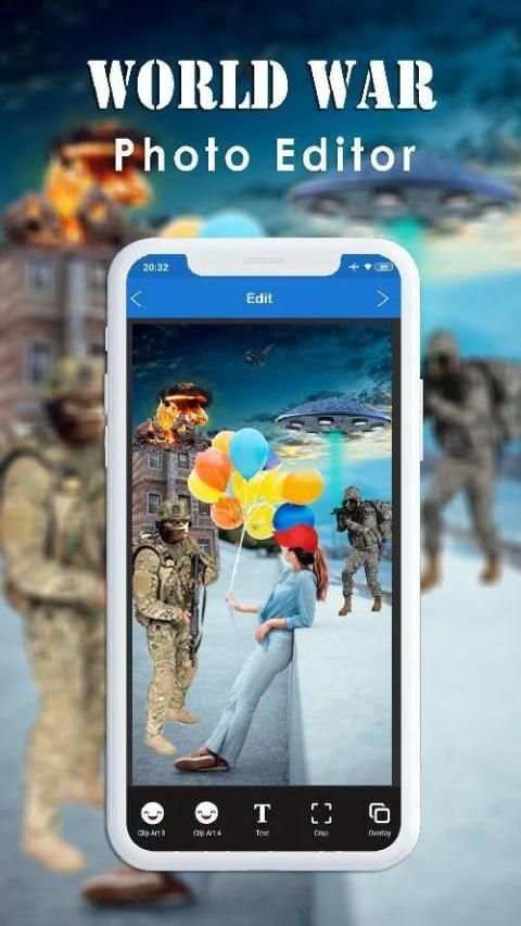World War Strategy Photo Editor screenshot 2