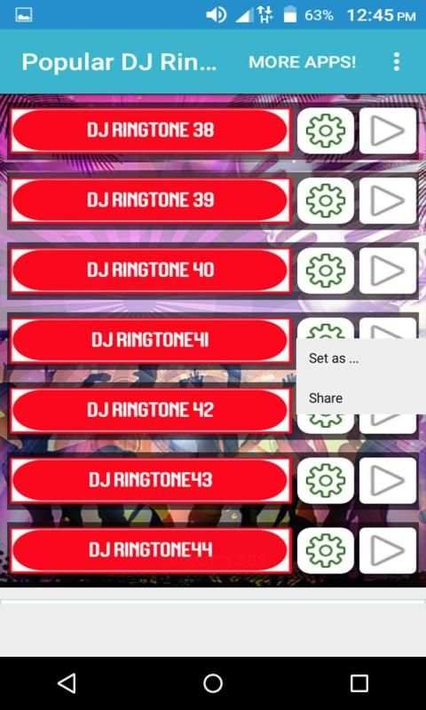 Popular DJ Ringtones & Sound Effects screenshot 3