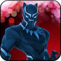 Black lighting Superhero flash Panther : City War