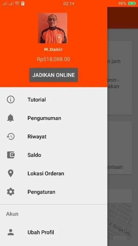 Oke Driver screenshot 1