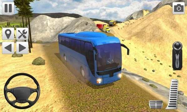 Uphill Climb Racing Bus 3D - Bus Driving Sim screenshot 2