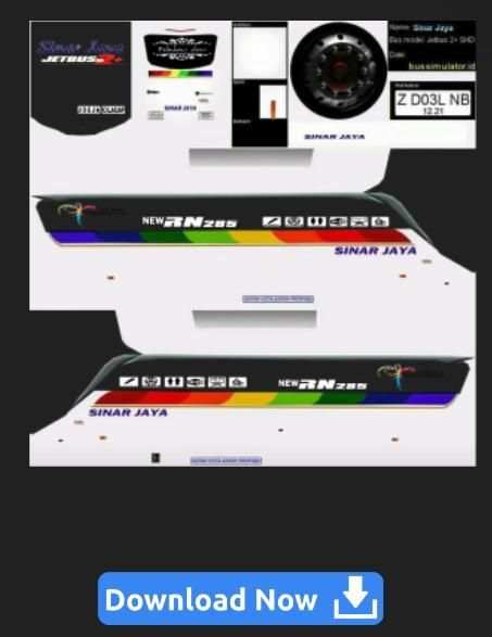 Livery bussid Indonesia Terupdate screenshot 2