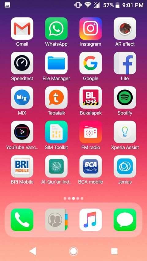 iOS 13 Launcher screenshot 1