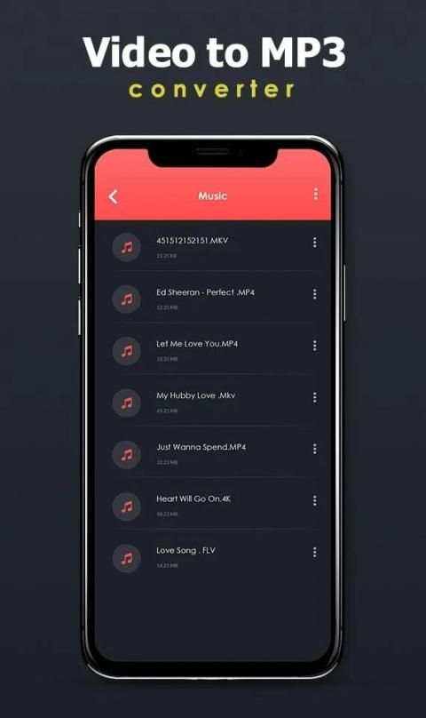 Video to MP3 Converter * स्क्रीनशॉट 1