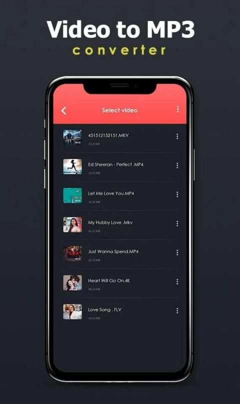 Video to MP3 Converter * स्क्रीनशॉट 3