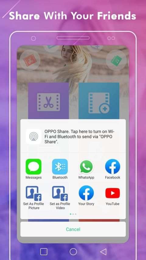 Video Editor 2019: video maker & video cutter स्क्रीनशॉट 1