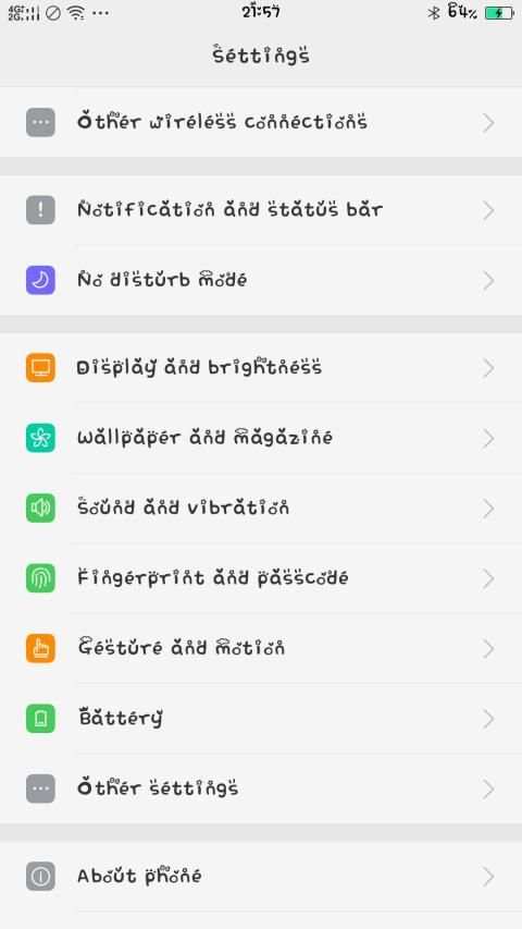 Cute Font for OPPO screenshot 1