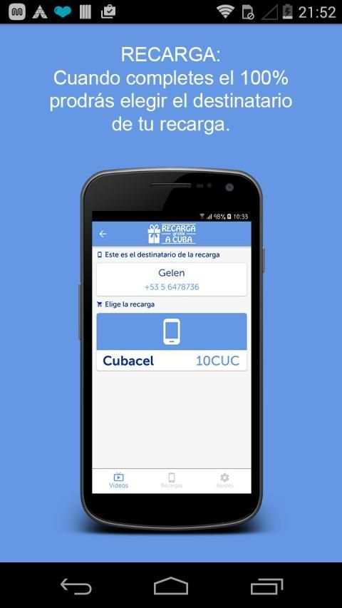 Recargas GRATIS a Cuba screenshot 4