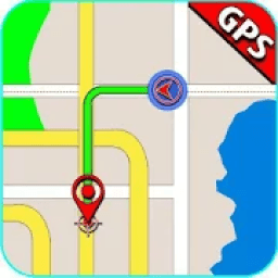 GPS Navigation, Road Maps, GPS Route tracker App आइकन