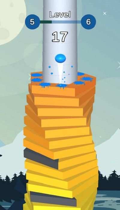 Stack fall 3D screenshot 1