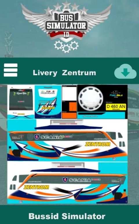 Livery Bussid Zentrum screenshot 2