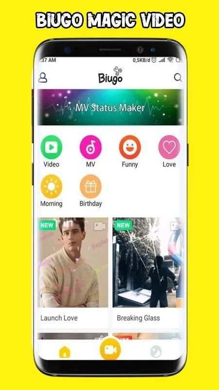 Biugo Magic Video Editor - Effect Magic Saver screenshot 1