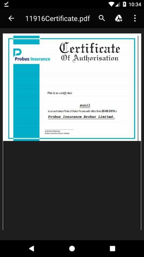 Probus DigiLocker स्क्रीनशॉट 8