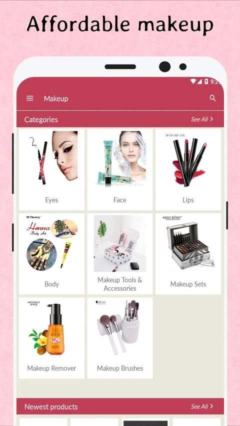 Сheap makeup shopping. Online cosmetics outlet screenshot 4