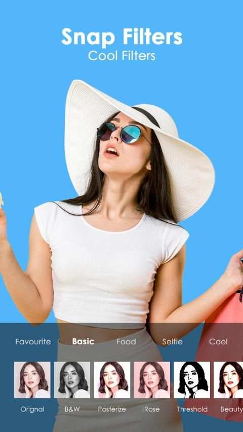 Selfie Camera, Snap Camera Filter screenshot 1