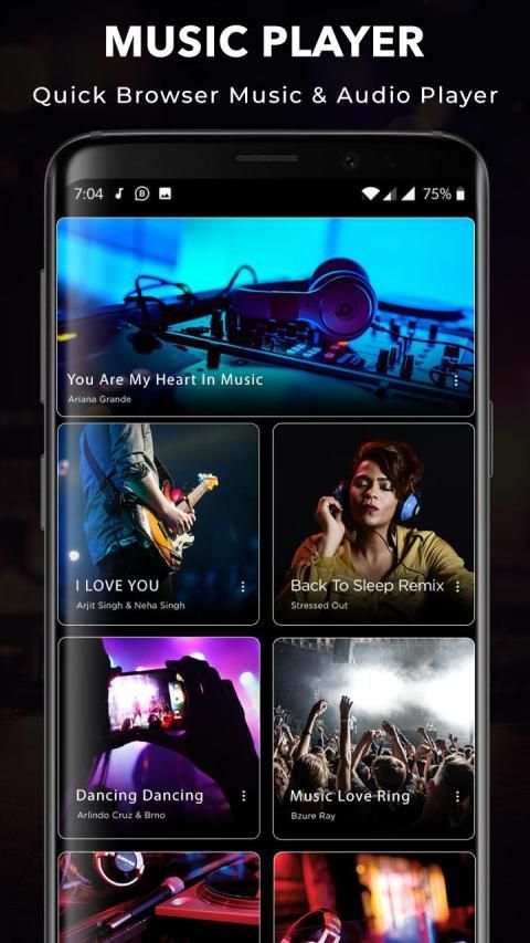 Musically: Music Player स्क्रीनशॉट 3