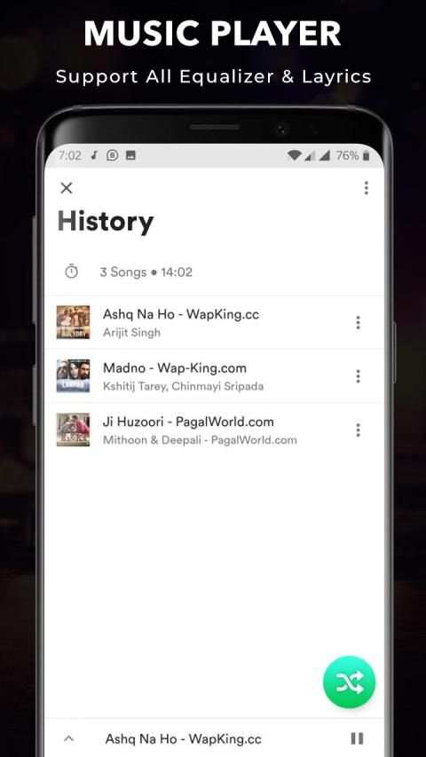 Musically: Music Player स्क्रीनशॉट 6