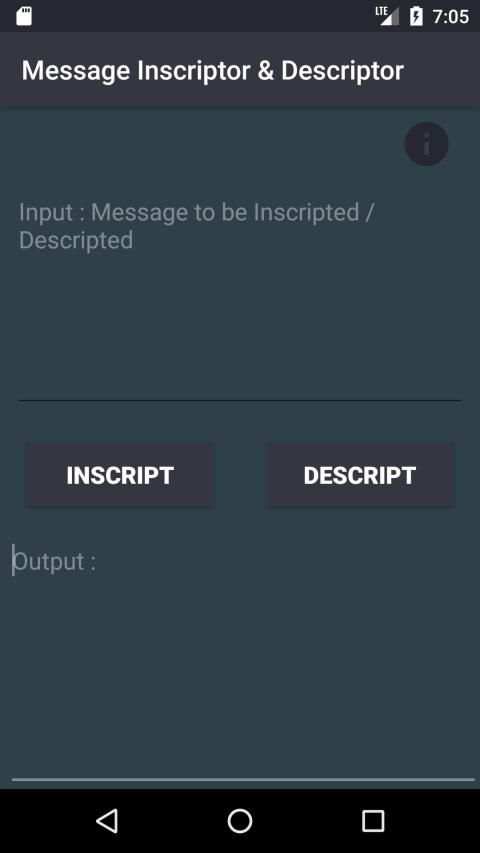 Message inscriptor & descriptor स्क्रीनशॉट 4