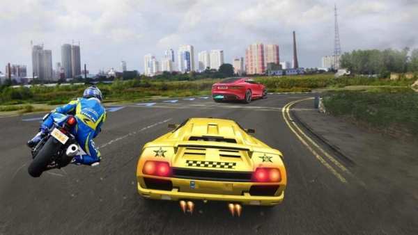 Traffic Highway Rider Bike Rush screenshot 3
