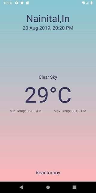 Weather App - Simple yet Creative स्क्रीनशॉट 2