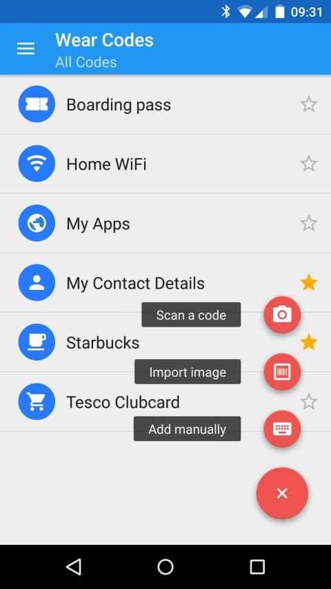 Wear Codes for Wear OS (Android Wear) screenshot 8
