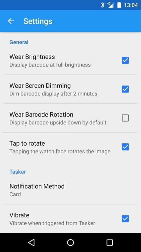 Wear Codes for Wear OS (Android Wear) screenshot 4