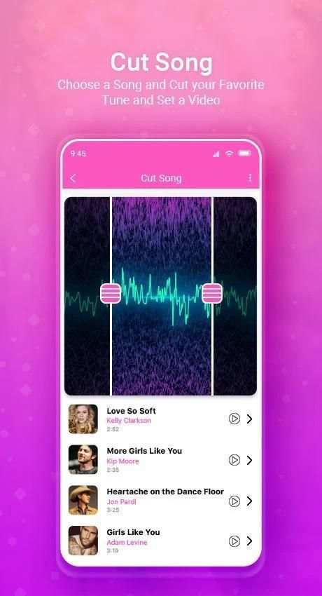 Video me gana Badle - Audio Video Mixer screenshot 3
