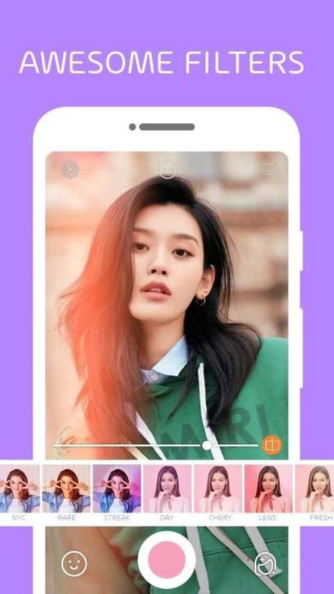 Beauty Selfie Plus - Sweet Camera, Face Stickers* स्क्रीनशॉट 4