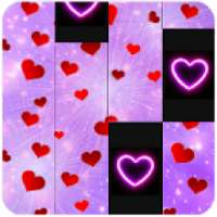 Piano Love & Hearts Tiles : Pink Magic Music Game