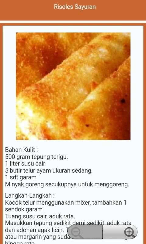 Resep Gorengan Makanan Favorite Indonesia screenshot 1