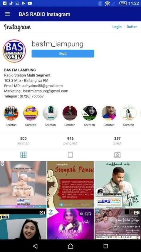 BAS RADIO screenshot 1