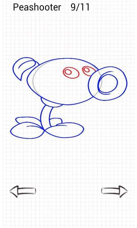 Learn to Draw Zombies Vs Plant screenshot 1