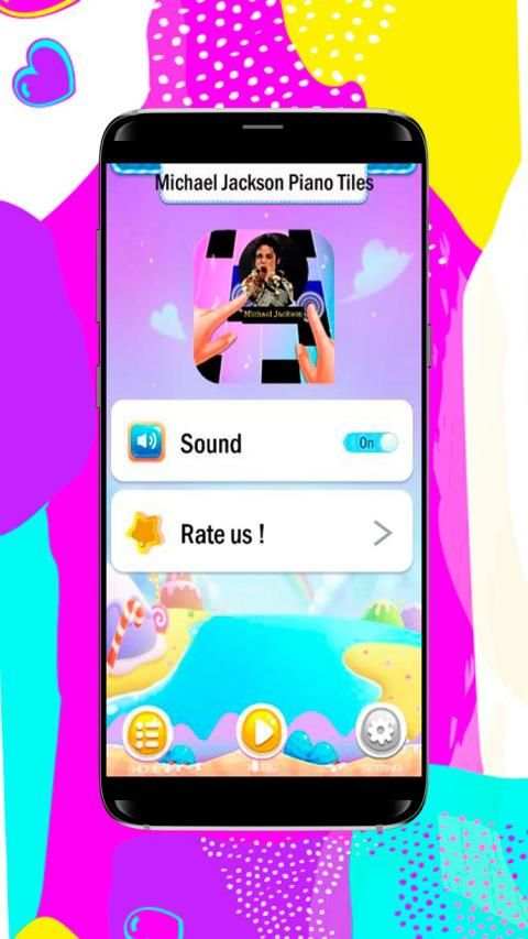 Michael Jackson Piano Tiles screenshot 2