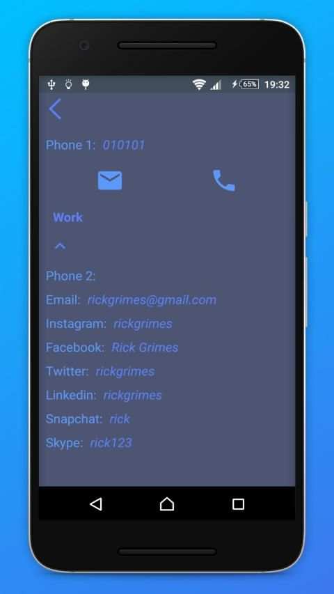 My Contacts Pro screenshot 2