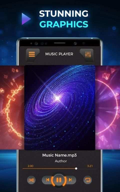 Music Player - Audio Player Pro स्क्रीनशॉट 8