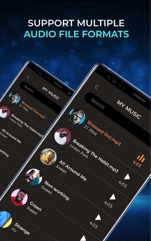 Music Player - Audio Player Pro स्क्रीनशॉट 16