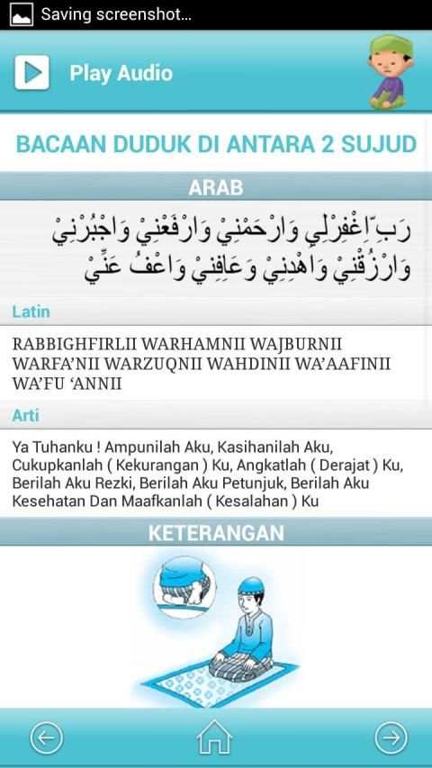 Tuntunan Sholat Lengkap screenshot 9