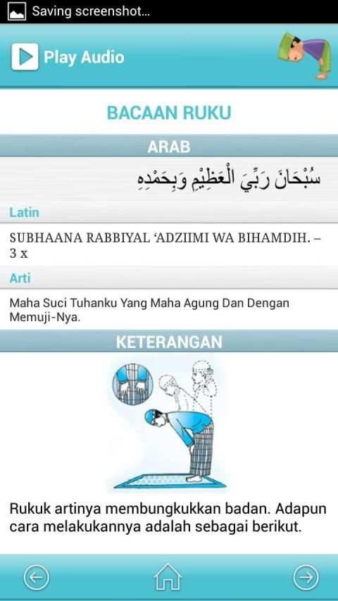 Tuntunan Sholat Lengkap screenshot 3
